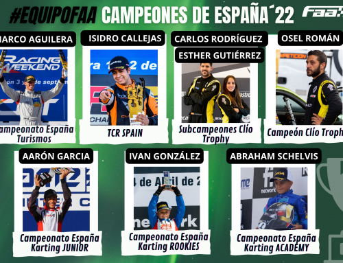 Récord de títulos nacionales para los pilotos andaluces e integrantes del #equipoFAA