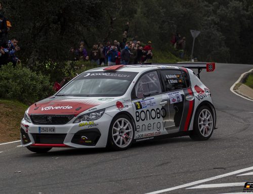 Alberto Valverde y Estefanía Villena se suben al podio en el III Rally-Crono de Córdoba