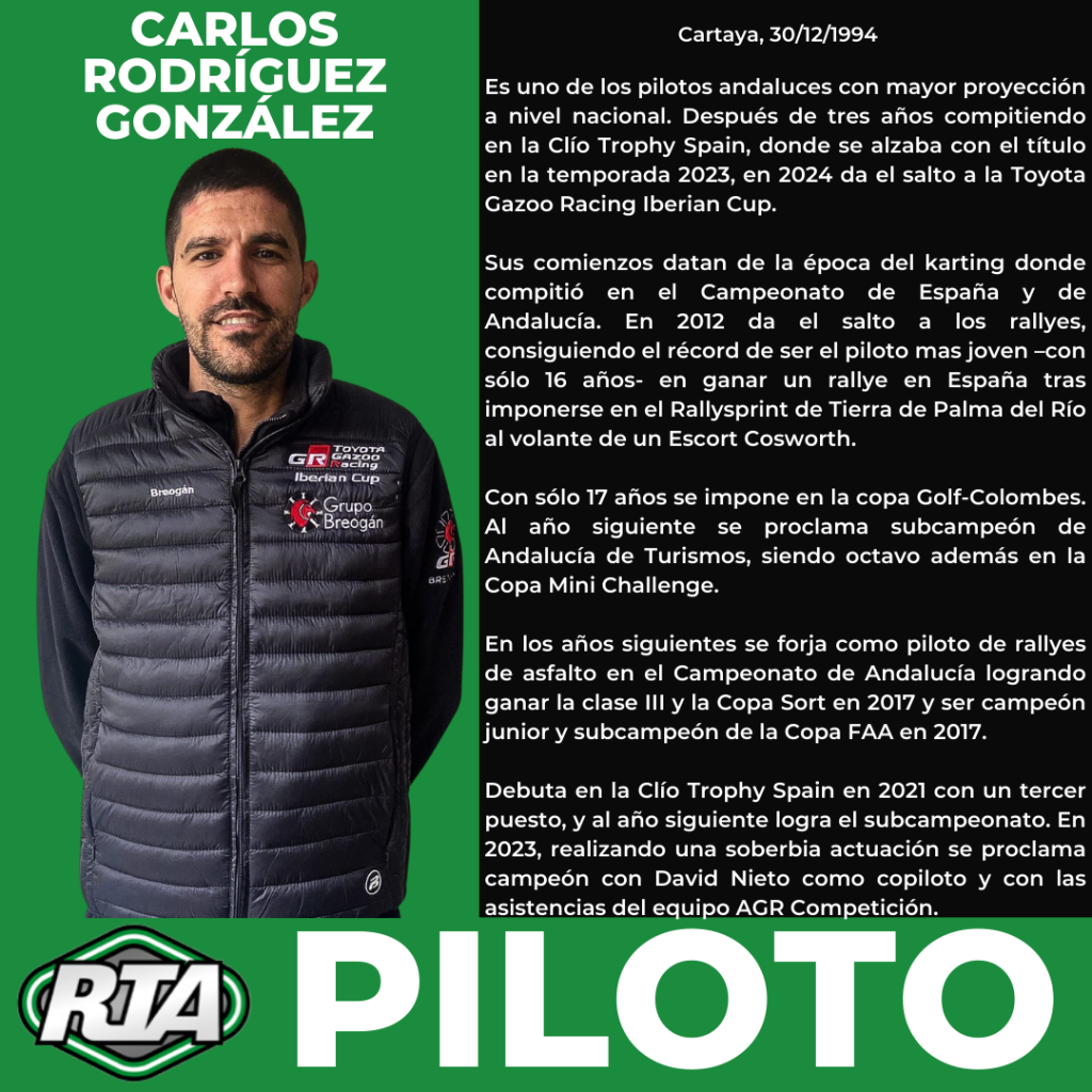 Palmarés Carlos Rodríguez