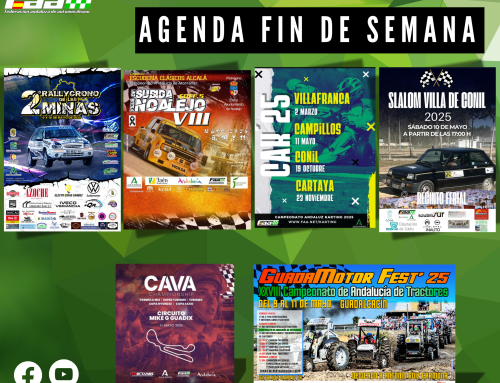 Récord de competiciones en Andalucía para el fin de semana