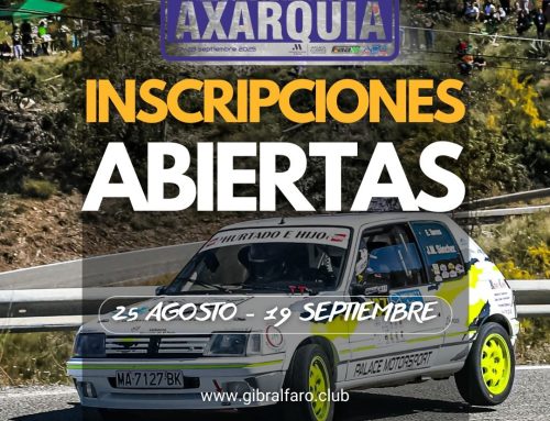 34º Rallye Gibralfaro- 27 y 28 de septiembre