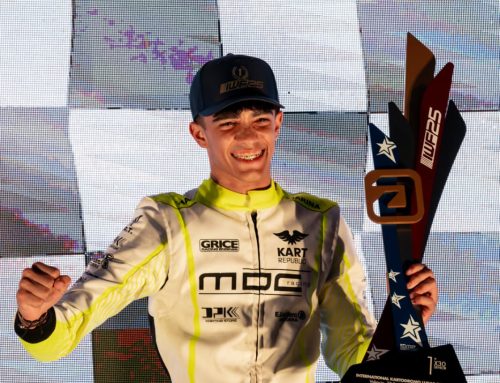El piloto malagueño Aarón García se proclama Campeón del Mundo IAME ’25 y firma un triple éxito histórico tras ganar el Europeo y ser subcampeón de Alemania