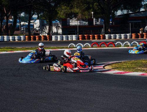 La final vibrante de Cartaya corona a los reyes del karting andaluz
