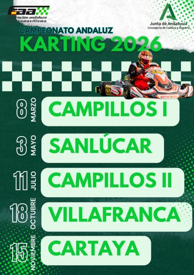 cartel karting 2026