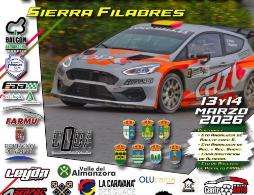 XII Rallye Valle del Almanzora-Filabres: 13 y 14 de marzo